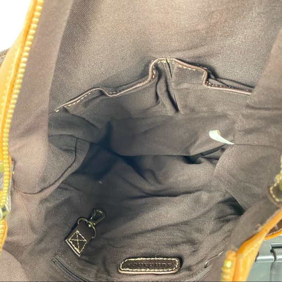 Sundance Leather Slouch Zip Top Tote - Picture 10 of 11